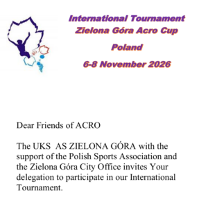 Zielona Gora Acro Cup